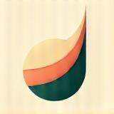 Abstract graphic showing upward curving lines representing growth or progress
